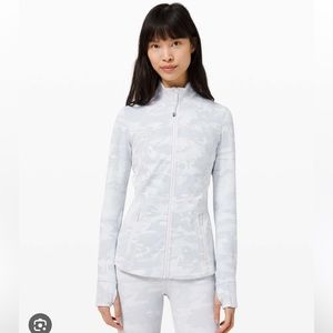 Lululemon Define Jacket *Luxtreme Incognito Camo Jacquard Alpine White Starlight